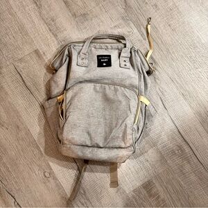 Gray Backpack by